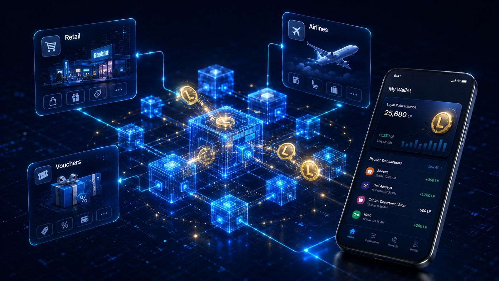 Using Blockchain to Build a Loyalty System